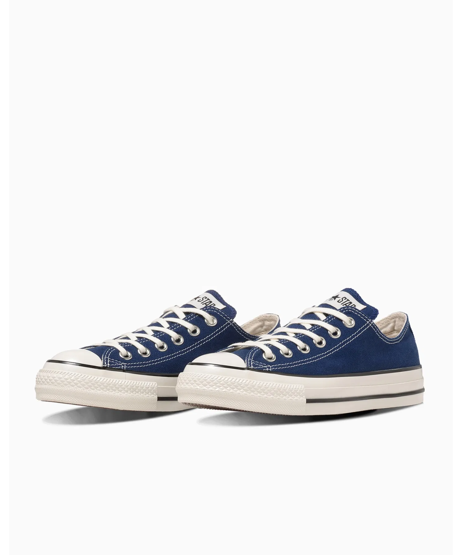 Унисекс кеды CONVERSE ALL STAR AGED OX тёмно-синие — фото 2