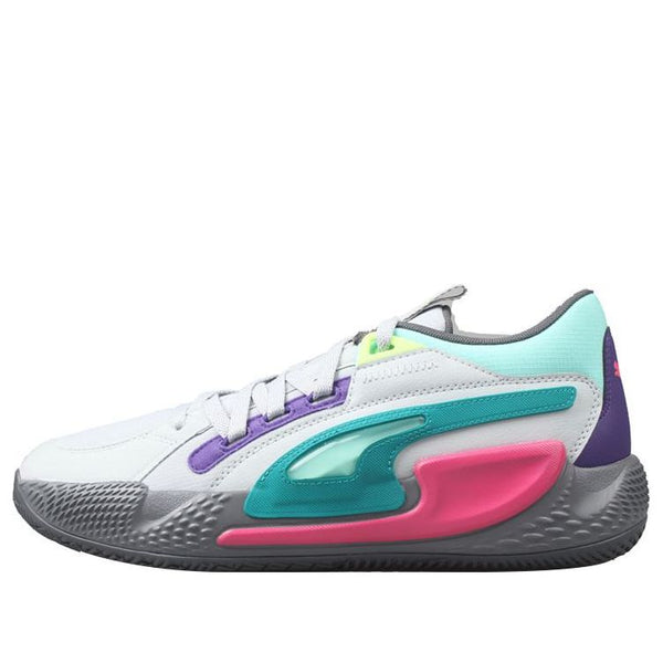 

Кроссовки court rider chaos daytona basketball shoes 'white-cool light gray' Puma, белый