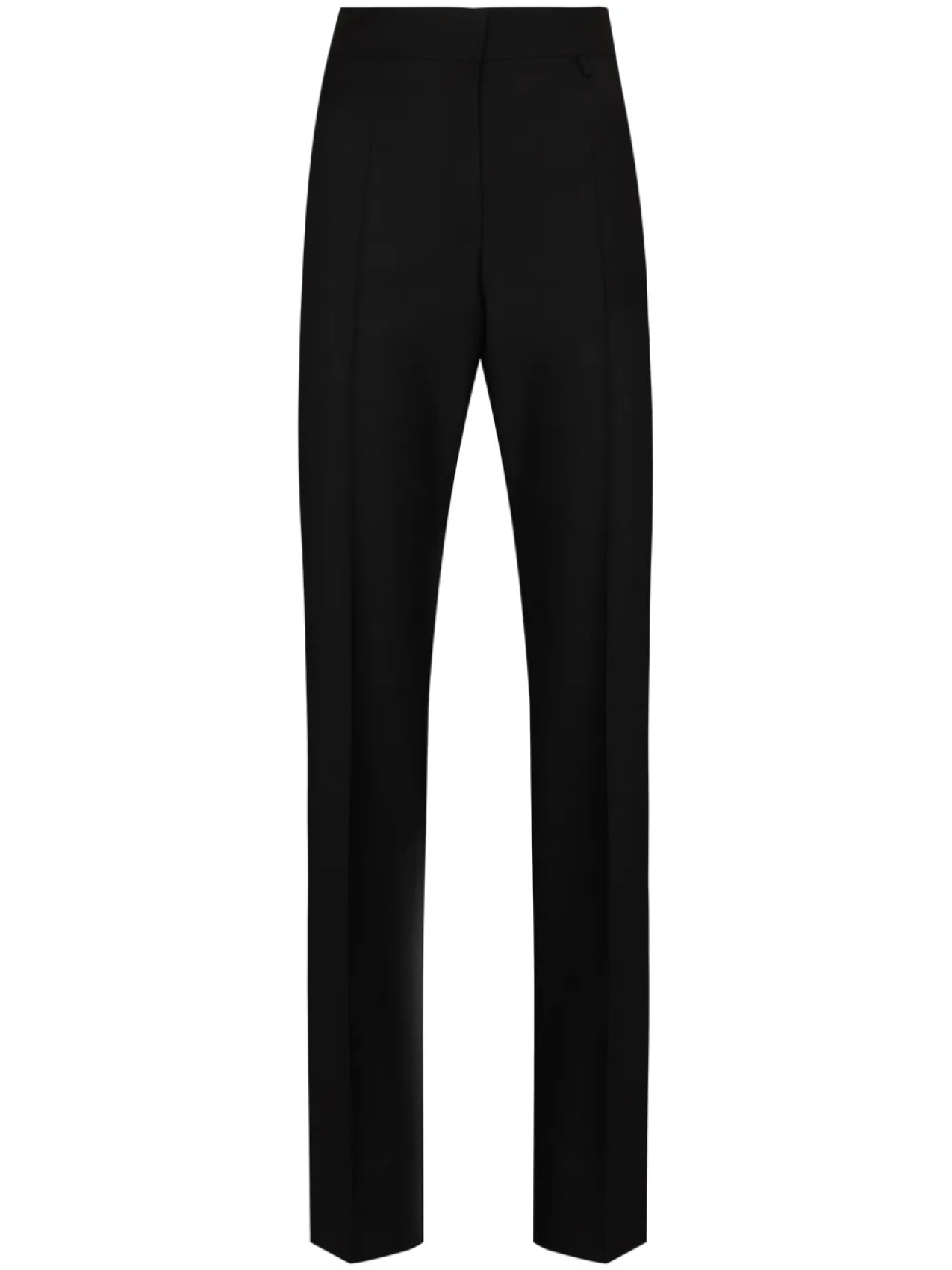 

Givenchy брюки с завышенной талией и складками, черный