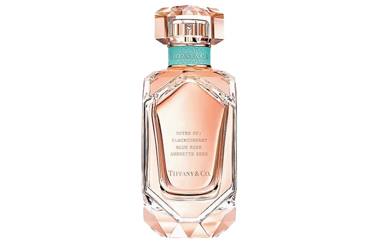 TIFFANY & CO. Женские духи Rose Gold с цветочно-фруктовым аккордом, мускусом и голубой розой, 50ml