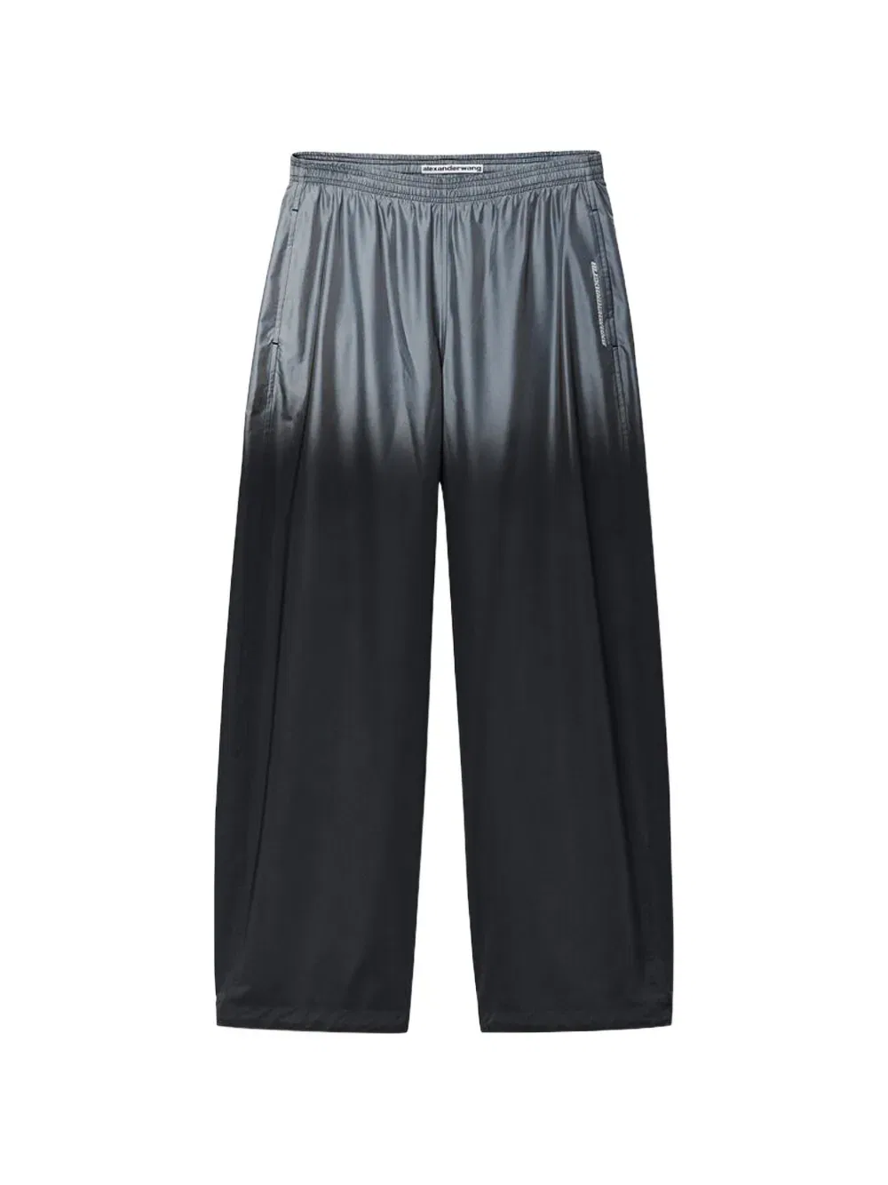 Светоотражающие брюки Alexander Wang, черный