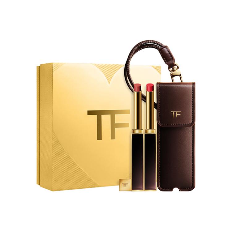 TOM FORD Набор помад TF Desire Double Lips кремовая увлажняющая легко растушевывается питательная 0,9г+0,9г — фото 3