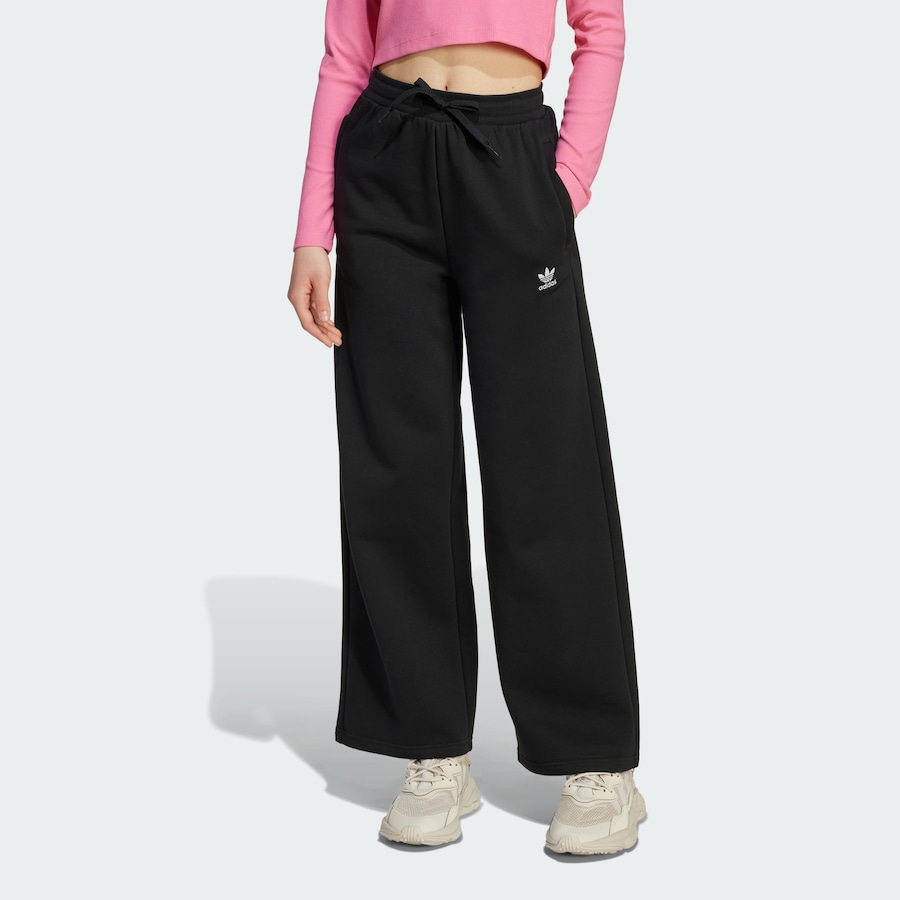 Широкие брюки ADIDAS ORIGINALS Wide Leg, черный — фото 2