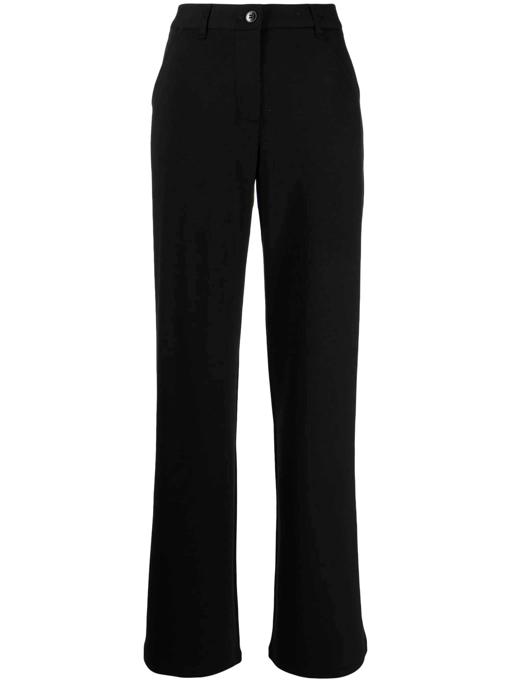 

Прямые брюки Marilly с завышенной талией Agnès B., черный