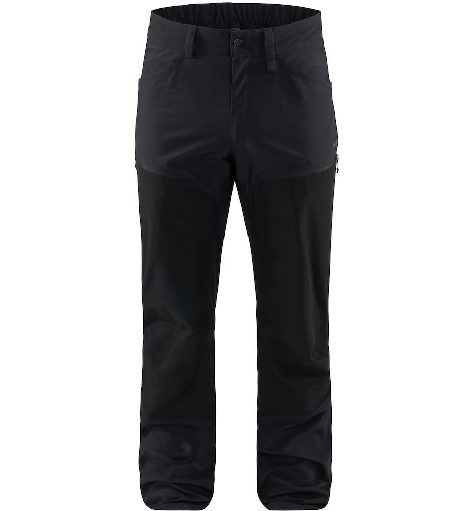 

Брюки Haglöfs Wanderhose Mid Flex Pant, настоящий черный однотонный длинный