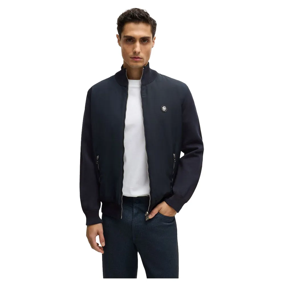 

Свитер BOSS C-Darmando 10261657 full zip, синий