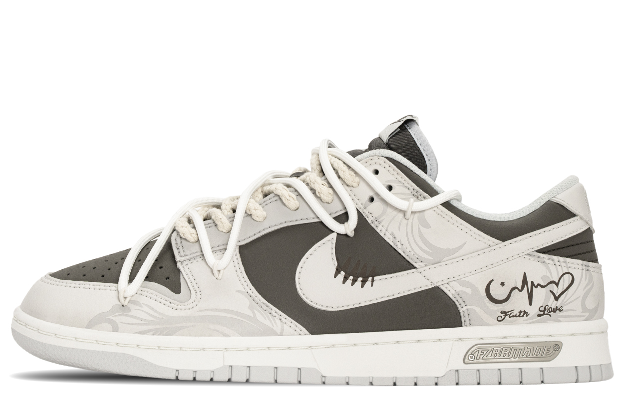 Nike Кроссовки для скейтбординга мужские низкие khaki brown — фото 2