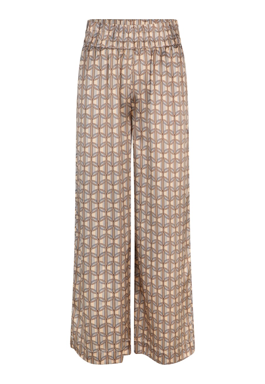 

Широкие брюки Dea Kudibal Margo, цвет mottled brown