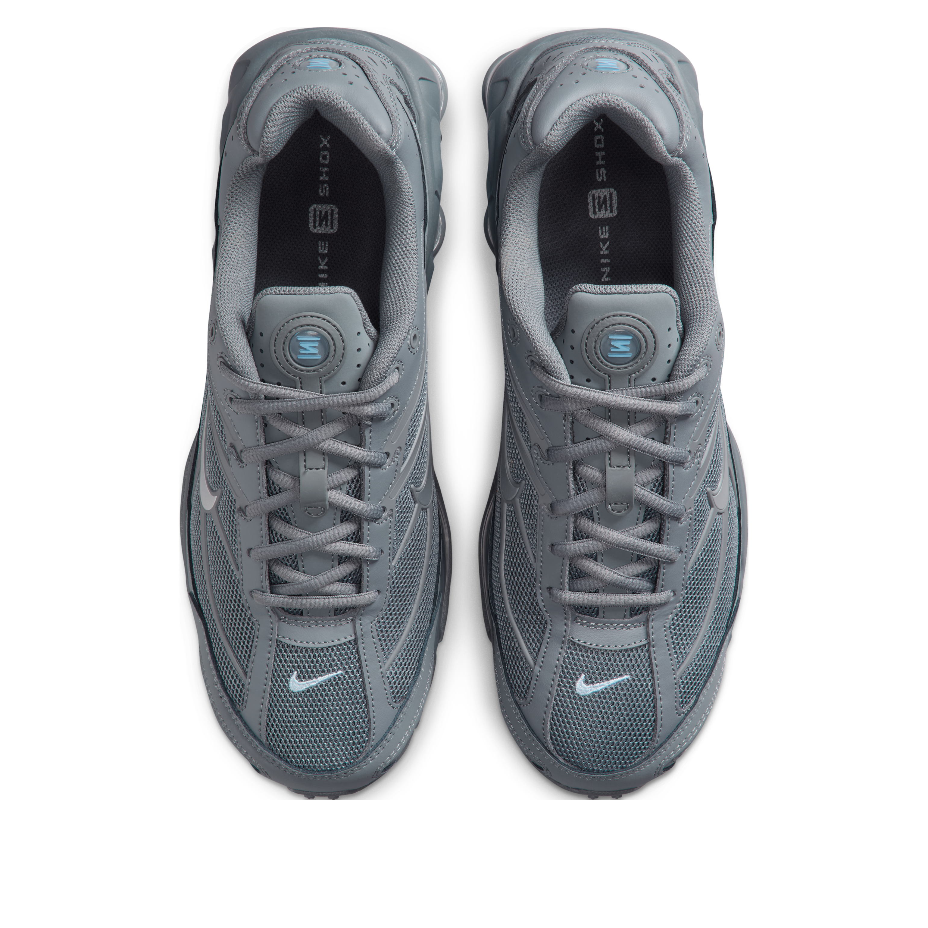 Кроссовки Nike Shox Ride 2 'Cool Grey Celestine Blue' — фото 4