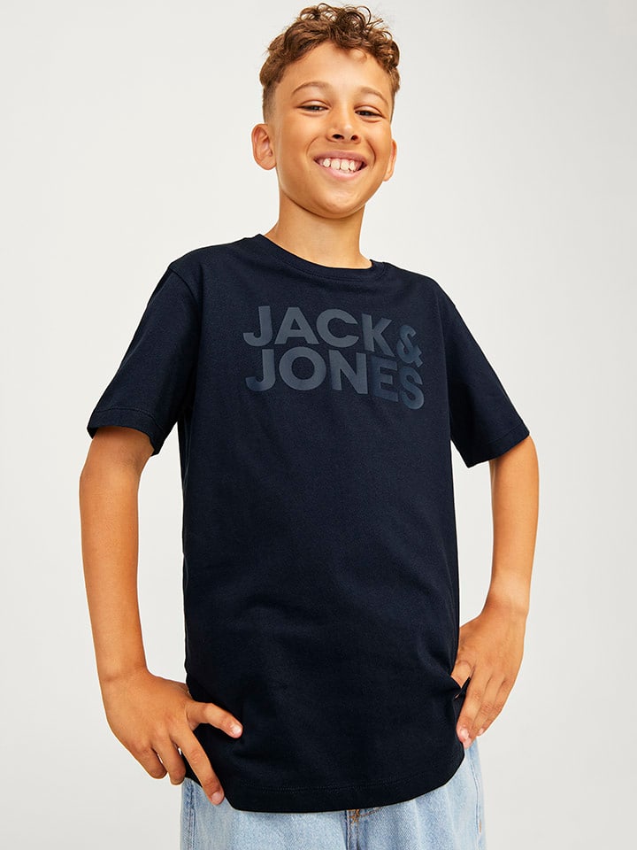 

Футболка JACK & JONES Junior, темно-синий