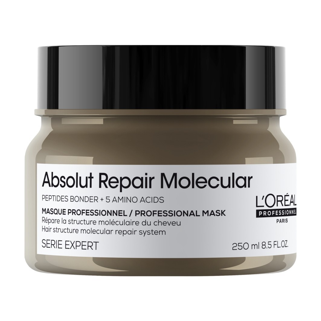 

Маска для волос serie expert absolut repair molecular rinse off professional mask L Oreal Professionnel Paris, объем 250 мл