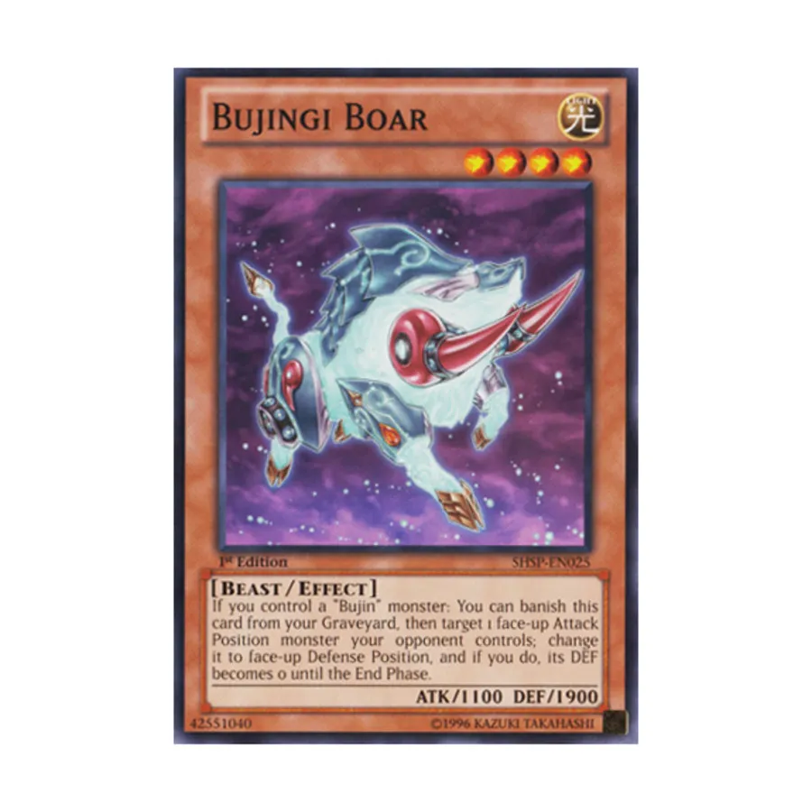 

CCG Буджинги Кабан (Обычный), Yu-Gi-Oh - Shadow Specters - Singles
