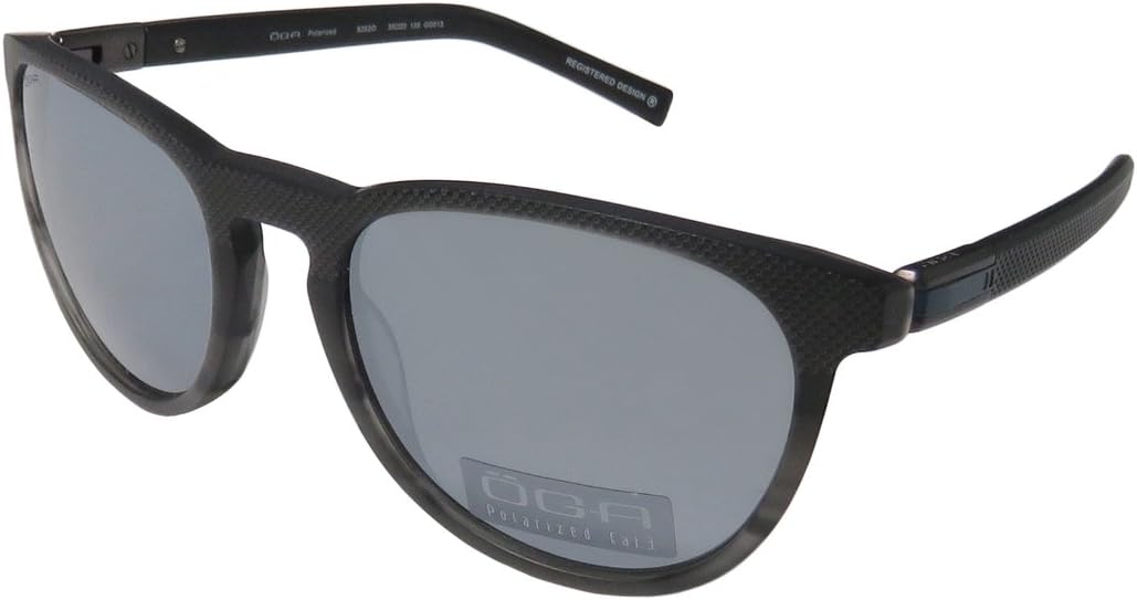 

Oga 8262o Женские дизайнерские солнцезащитные очки в полной оправе с поляризованными линзами и гибкими шарнирами (55-20-135, темно-серый/угольно-серый/бирюзовый), Dark Gray / Charcoal / Teal