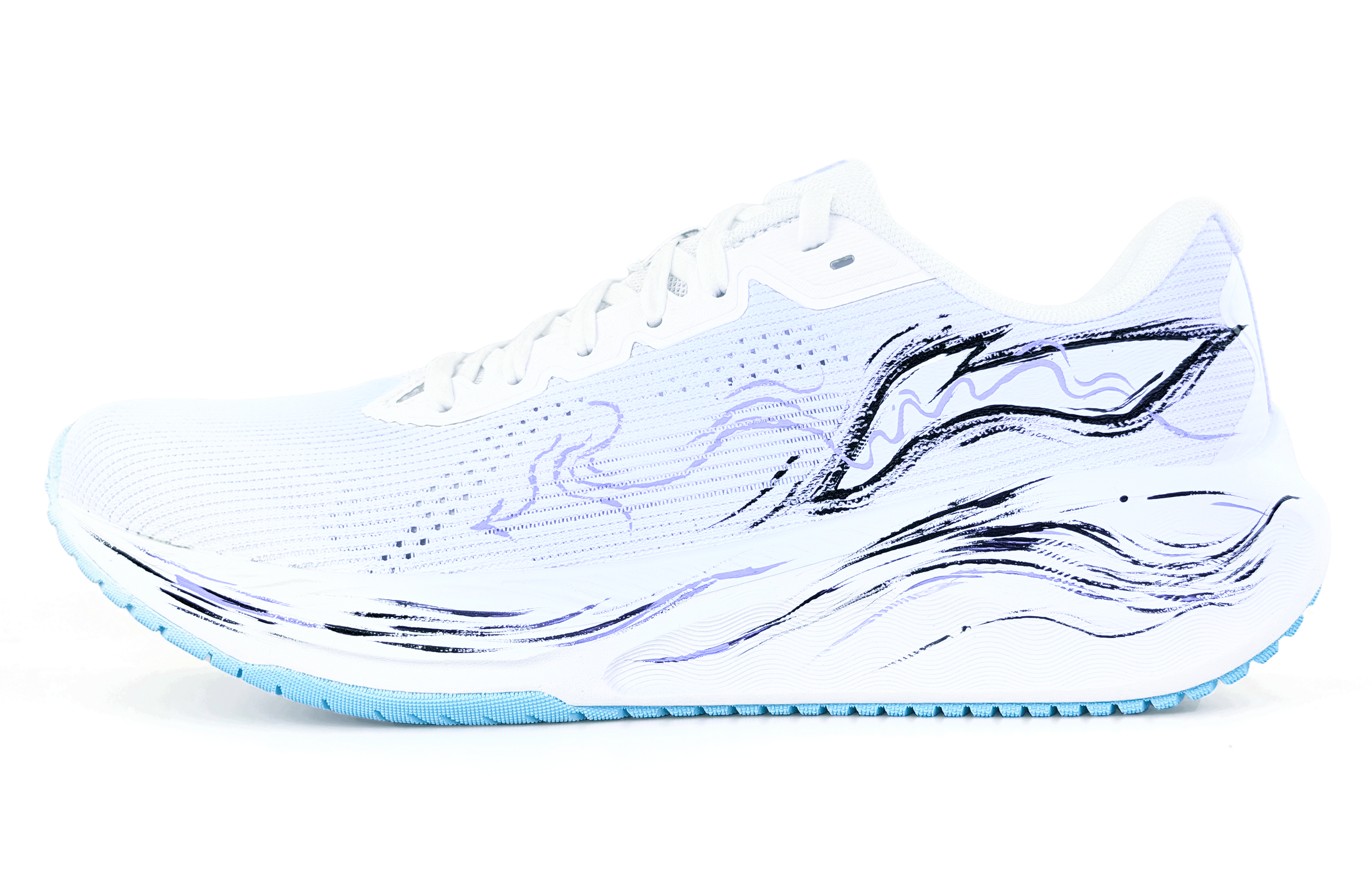 

Li-Ning Wuyue кроссовки низкие для бега Unisex белые фиолетовые