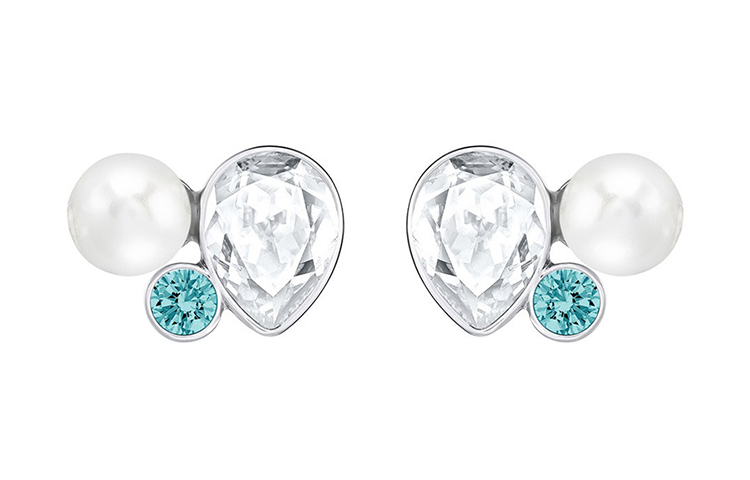 

Swarovski Дополнительные серьги Women's Blue With White Lettering