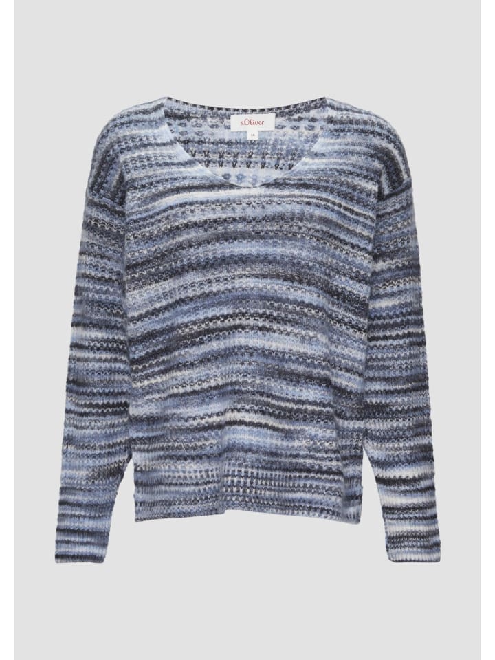 

Вязаный свитер 54X1_светло-голубой s.Oliver