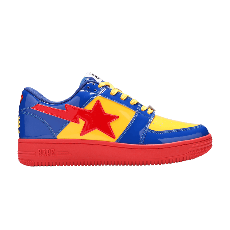 

Кроссовки BAPE DC Comics x Bapesta Low M1 'Superman', синий