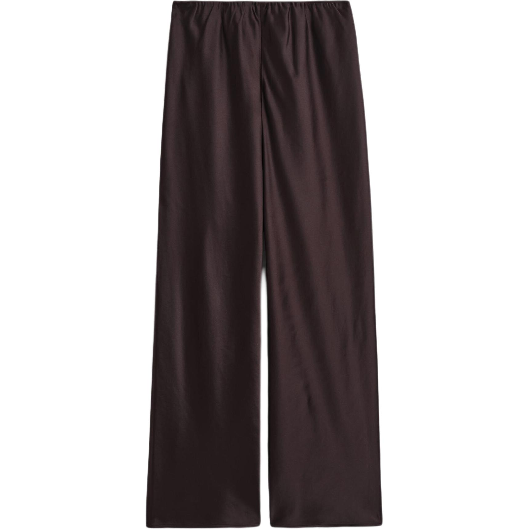 

Женские повседневные брюки COS, темно-коричневый