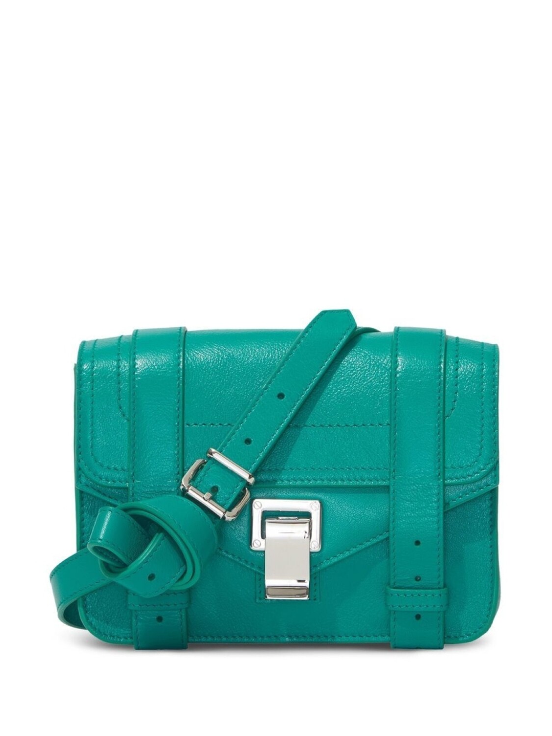 

Кожаная сумка-саквояж PS1 Mini Proenza Schouler, синий
