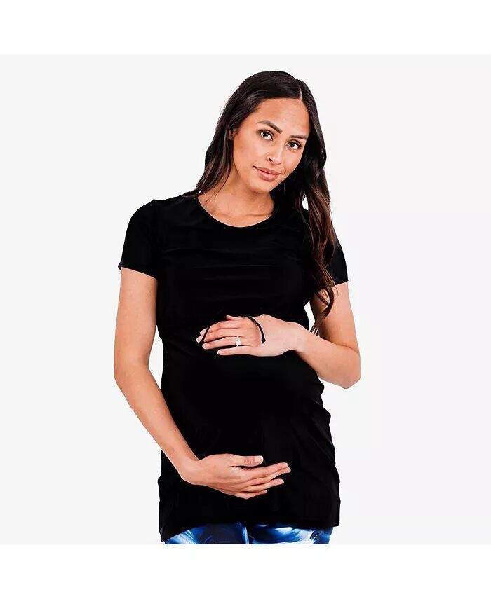 

Туника для плавания Nikki для кормящих мам и кормящих мам Calypsa, черный