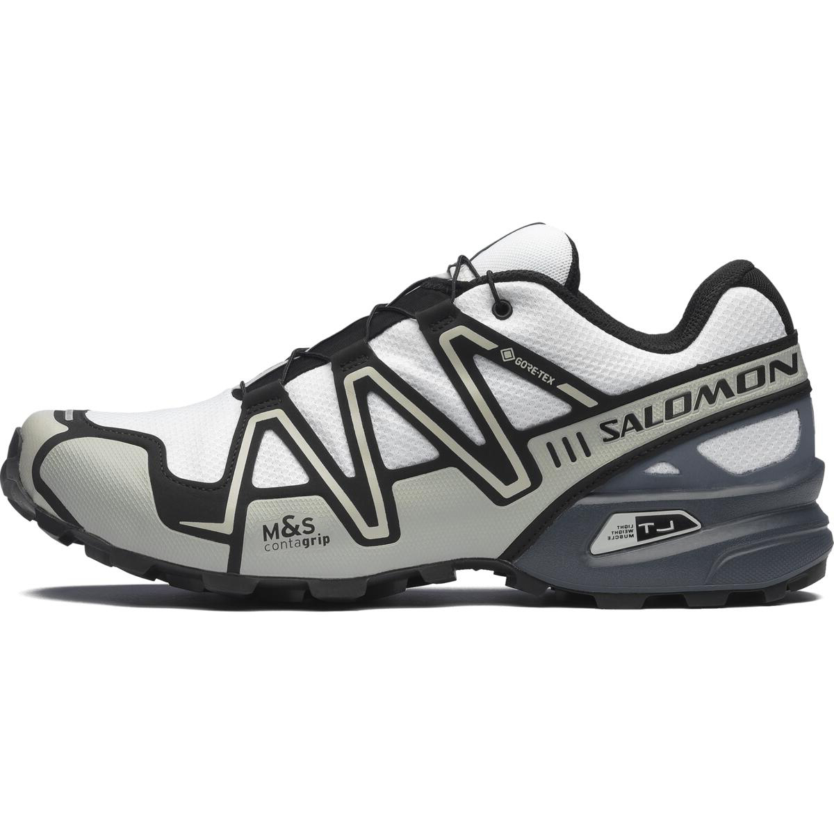 

SALOMON Speedcross 3 нескользящие, устойчивые к истиранию, водонепроницаемые кроссовки low top унисекс black white