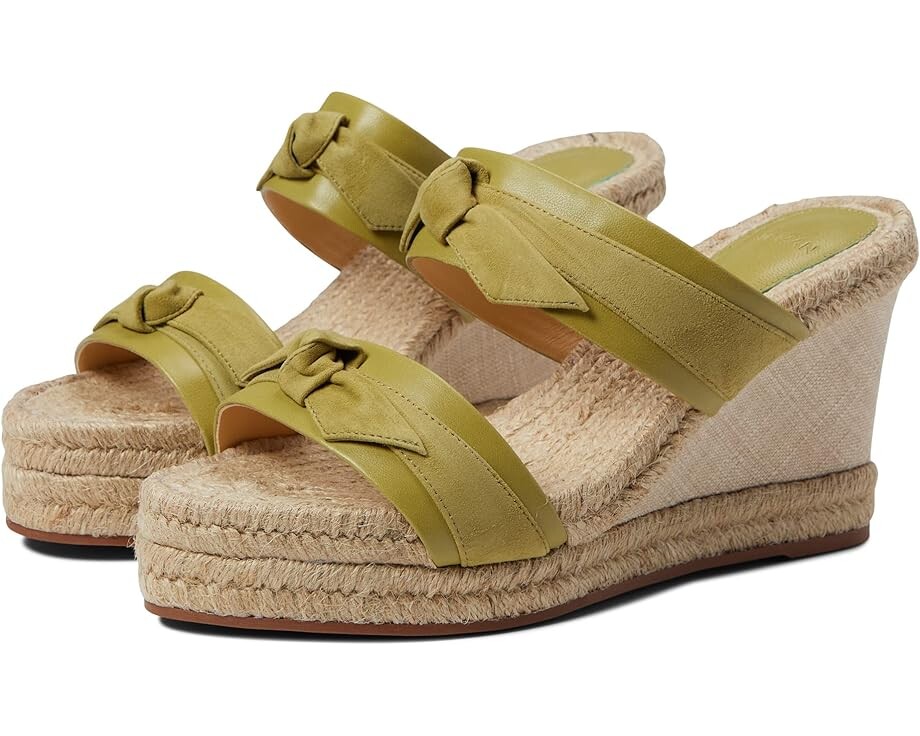 

Туфли Alexandre Birman Clarita Espadrille 75 Jute, цвет Bay Leaf