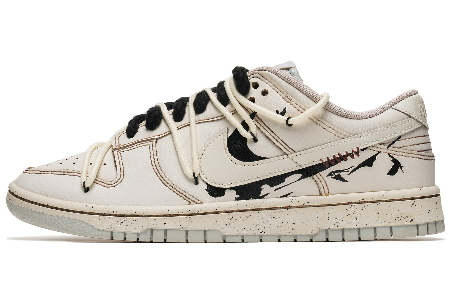 

Кроссовки Nike Dunk Skateboard Shoes Women's Low-Top Black
