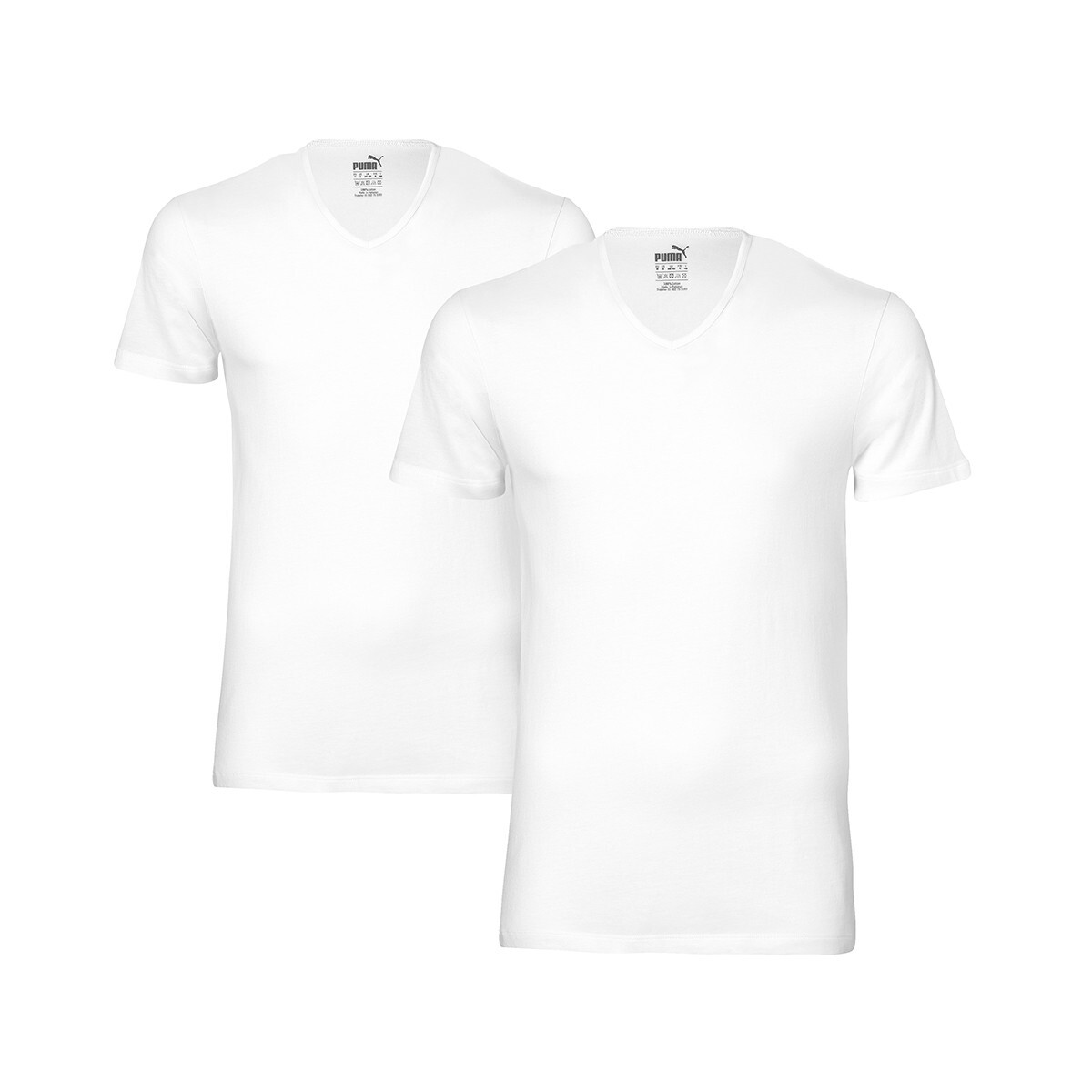 

Футболка Puma Puma V Neck Tee, цвет 300 - white