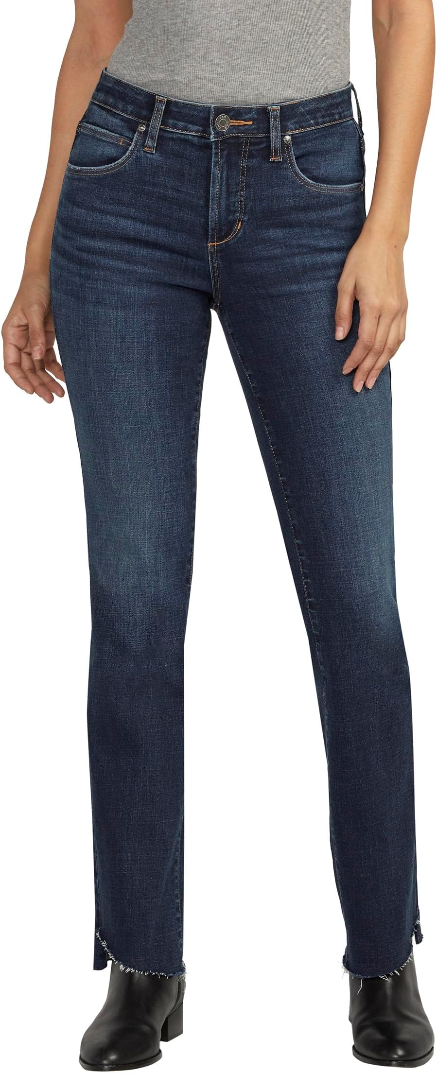 

Джинсы Jag Jeans Petite Eloise Mid-Rise Bootcut Jeans, цвет Brisk Blue