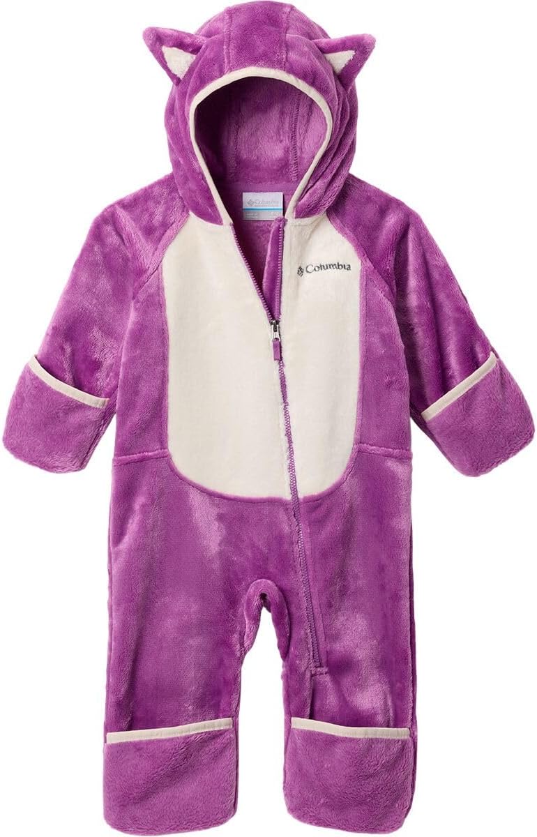 Columbia Unisex Baby Foxy Baby Sherpa Bunting, Razzle/Chalk — фото 2