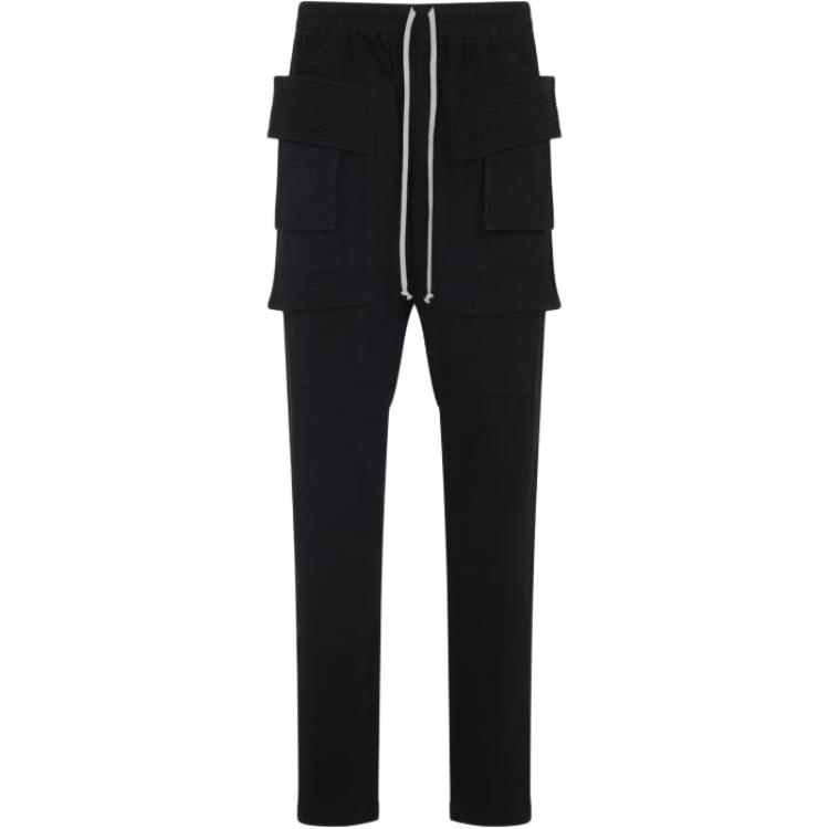 

Карго-штаны с завязками на поясе Rick Owens DRKSHDW, черный