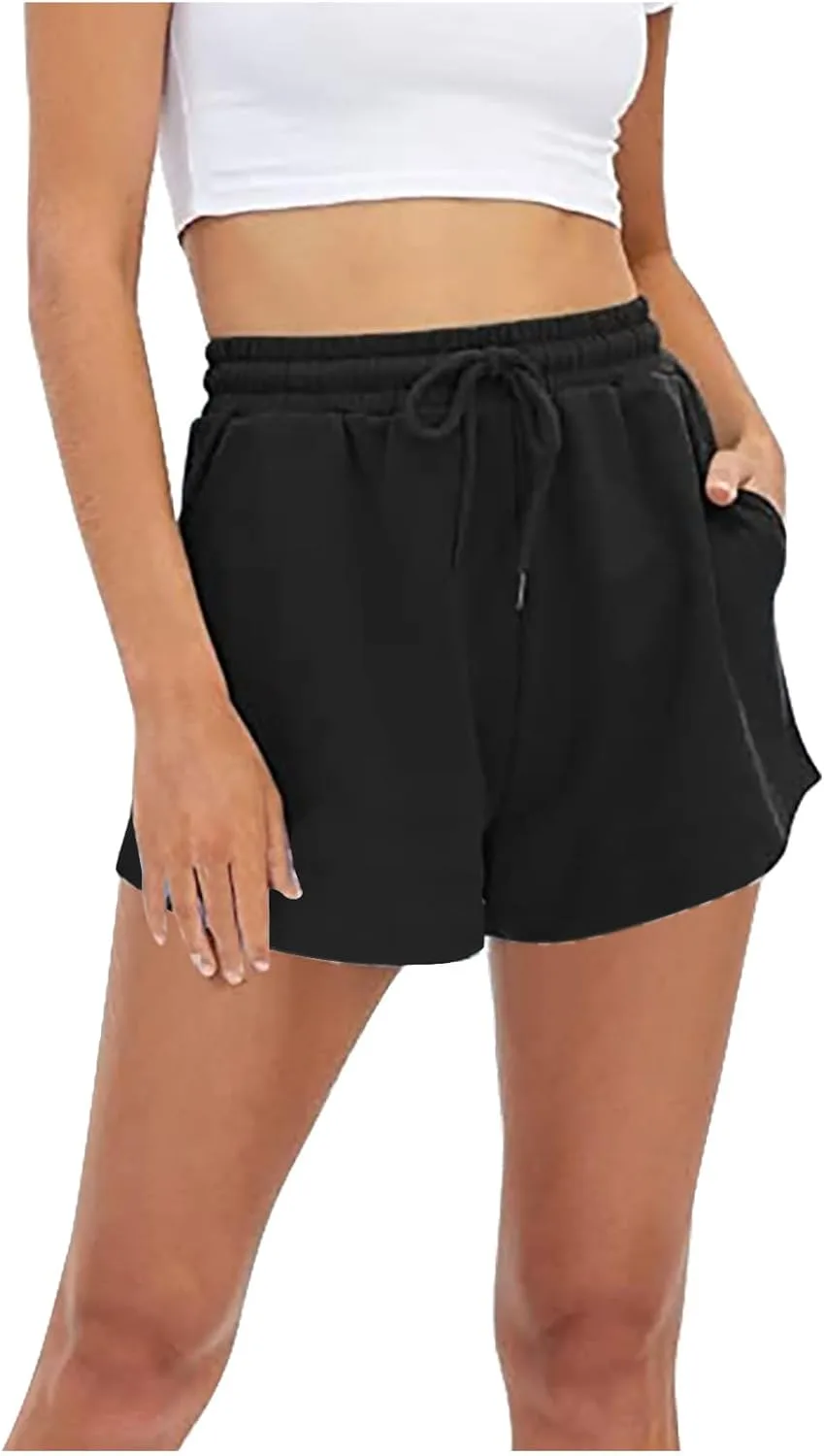 

Женские шорты Casual High Waist с эластичным поясом Smxrfitk