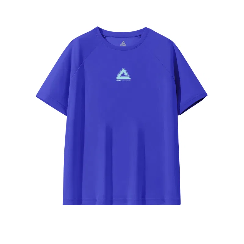 Детская спортивная футболка с круглым вырезом PEAK Royal Blue