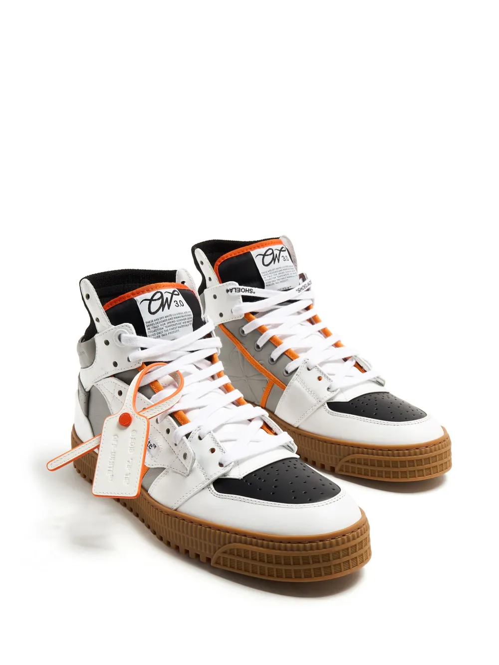 Высокие кроссовки 3.0 Off Court OFF-WHITE, белый — фото 2
