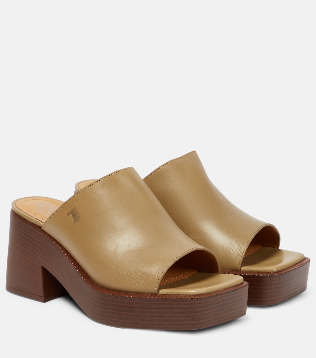 Кожаные мюли Tod's, Corda