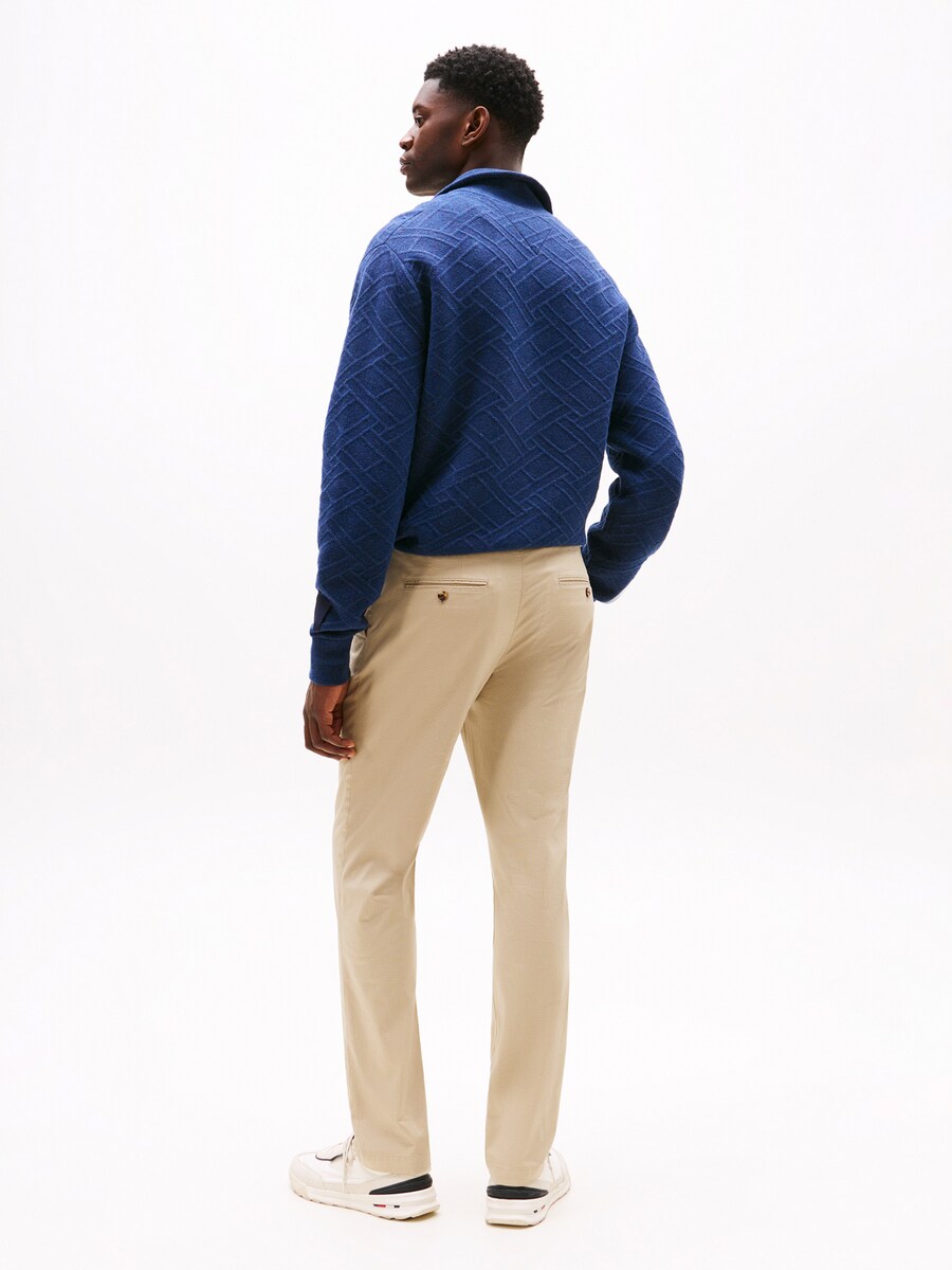 Повседневные брюки-чинос TOMMY HILFIGER Denton, Beige — фото 4