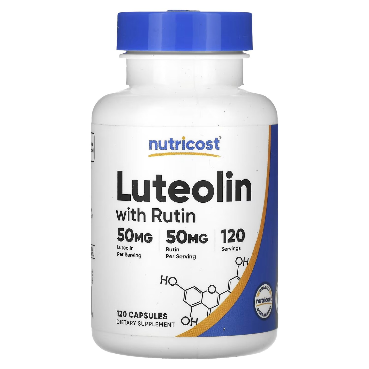 

Лютеолин Nutricost с рутином, 120 капсул