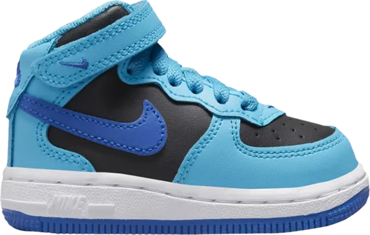 

Кроссовки Force 1 Mid LE TD 'Blue Lightning Black', синий