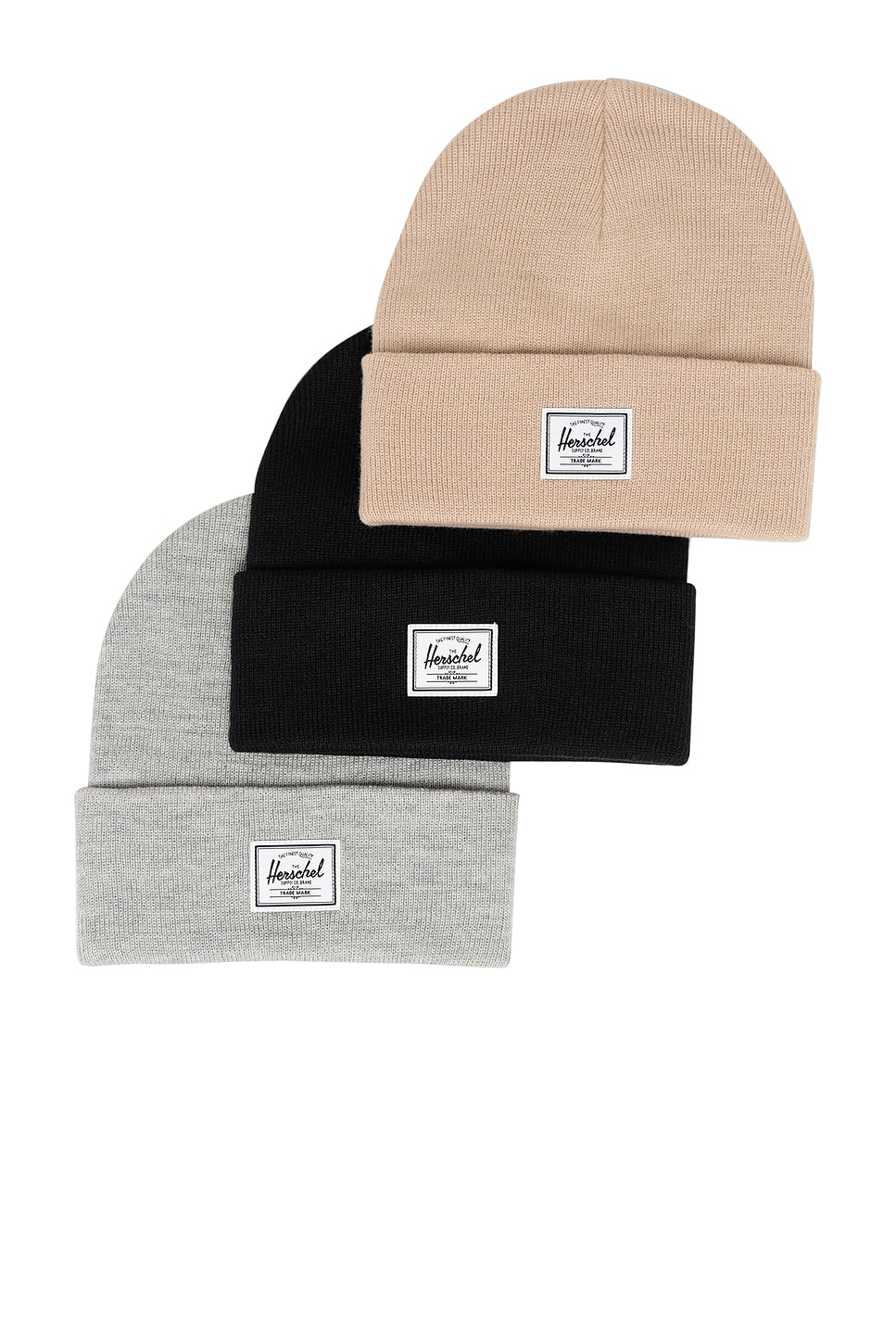 

3 шт. шапки elmer Herschel Supply Co., черный