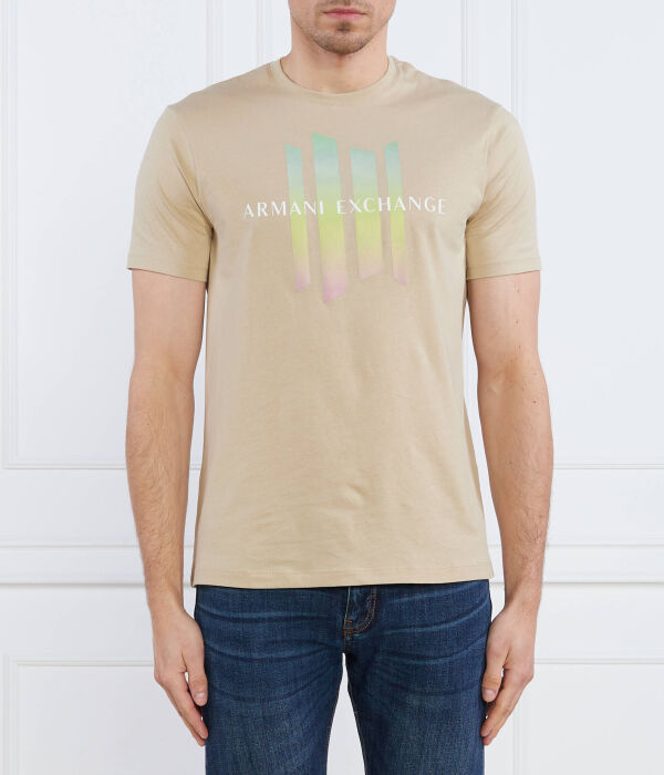 

Футболки Regular fit Armani Exchange, желтый