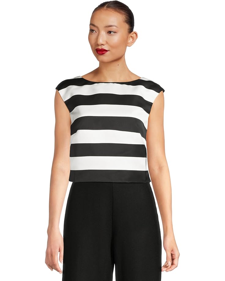 

Женский топ Trina Turk Santina, Black/Winter White