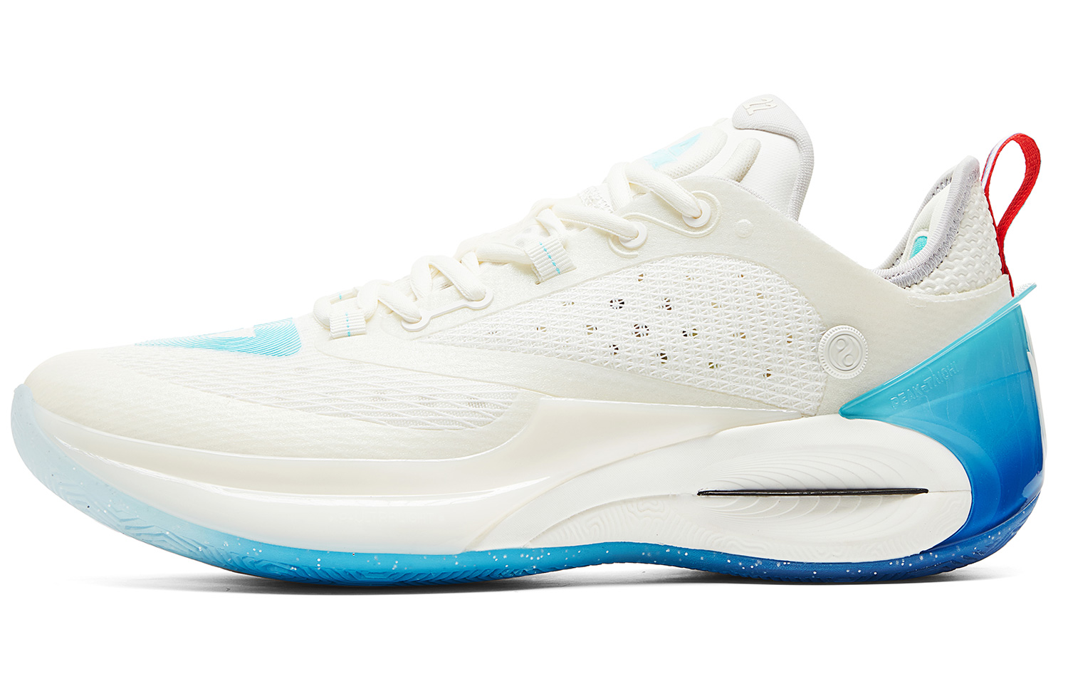 

Баскетбольные кроссовки Wiggins AW2 мужские низкие Ecru/Ярко-синий PEAK