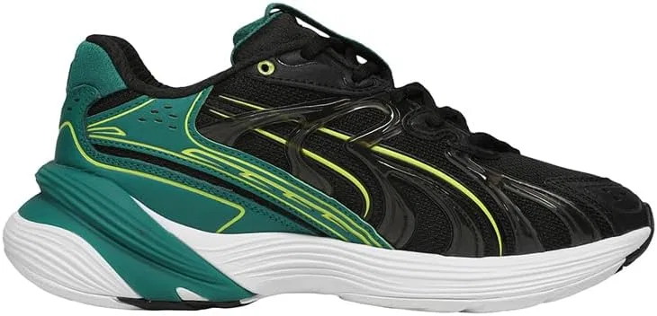 Кроссовки Puma Unisex Adult Amf1 Inverse, Black Green Lux — фото 3