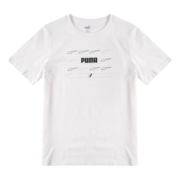 

Футболка graphic t-shirts 'white' Puma, белый