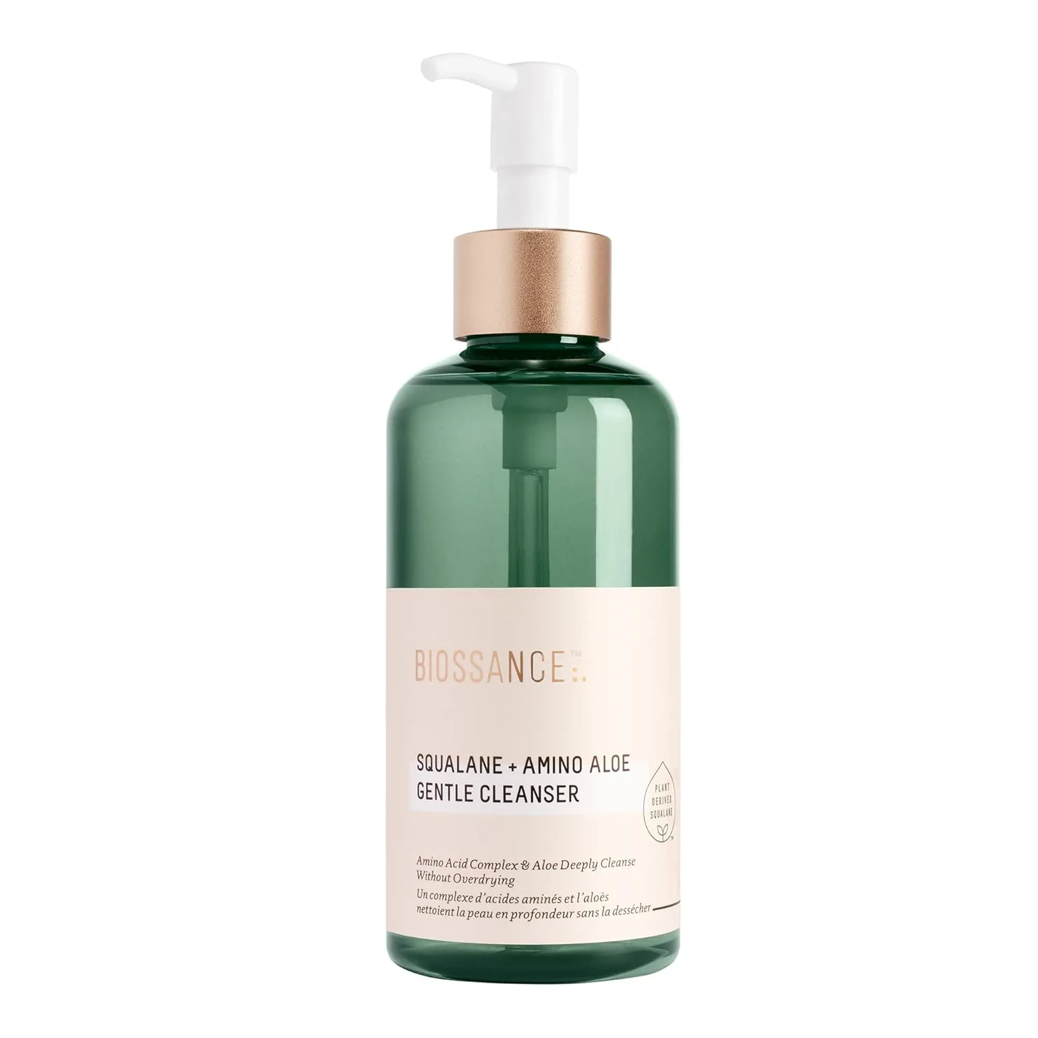 Гель для умывания Biossance — Squalane + Amino Aloe Gentle Face Wash - пенящийся , увлажняющий для всех типов кожи, 200 мл