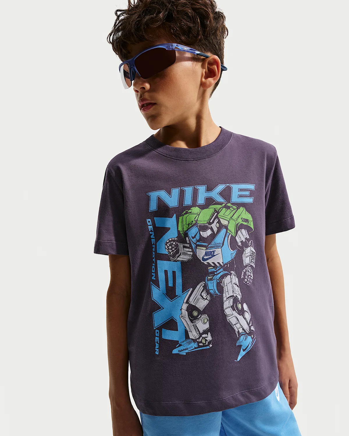 Детская футболка Nike Sportswear, Dark Raisin