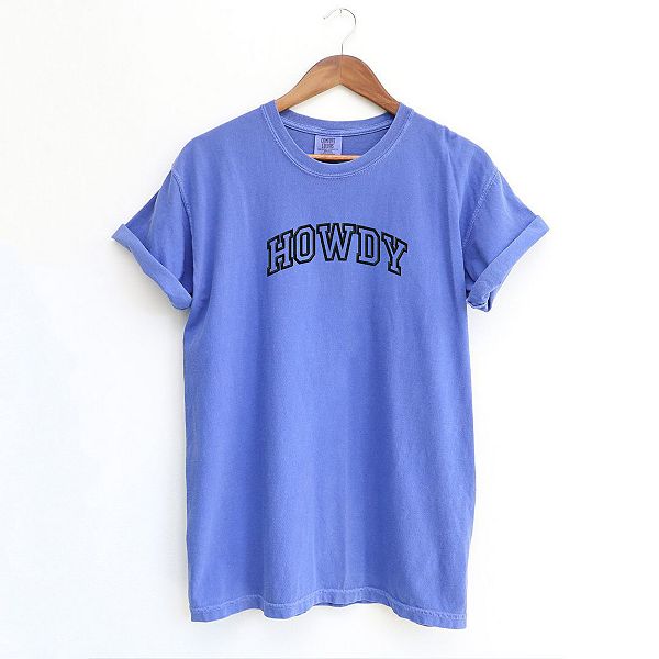 

Футболка Embroidered Howdy Varsity Outline Simply Sage Market, Flo Blue, Зеленый, Футболка Embroidered Howdy Varsity Outline Simply Sage Market, Flo Blue