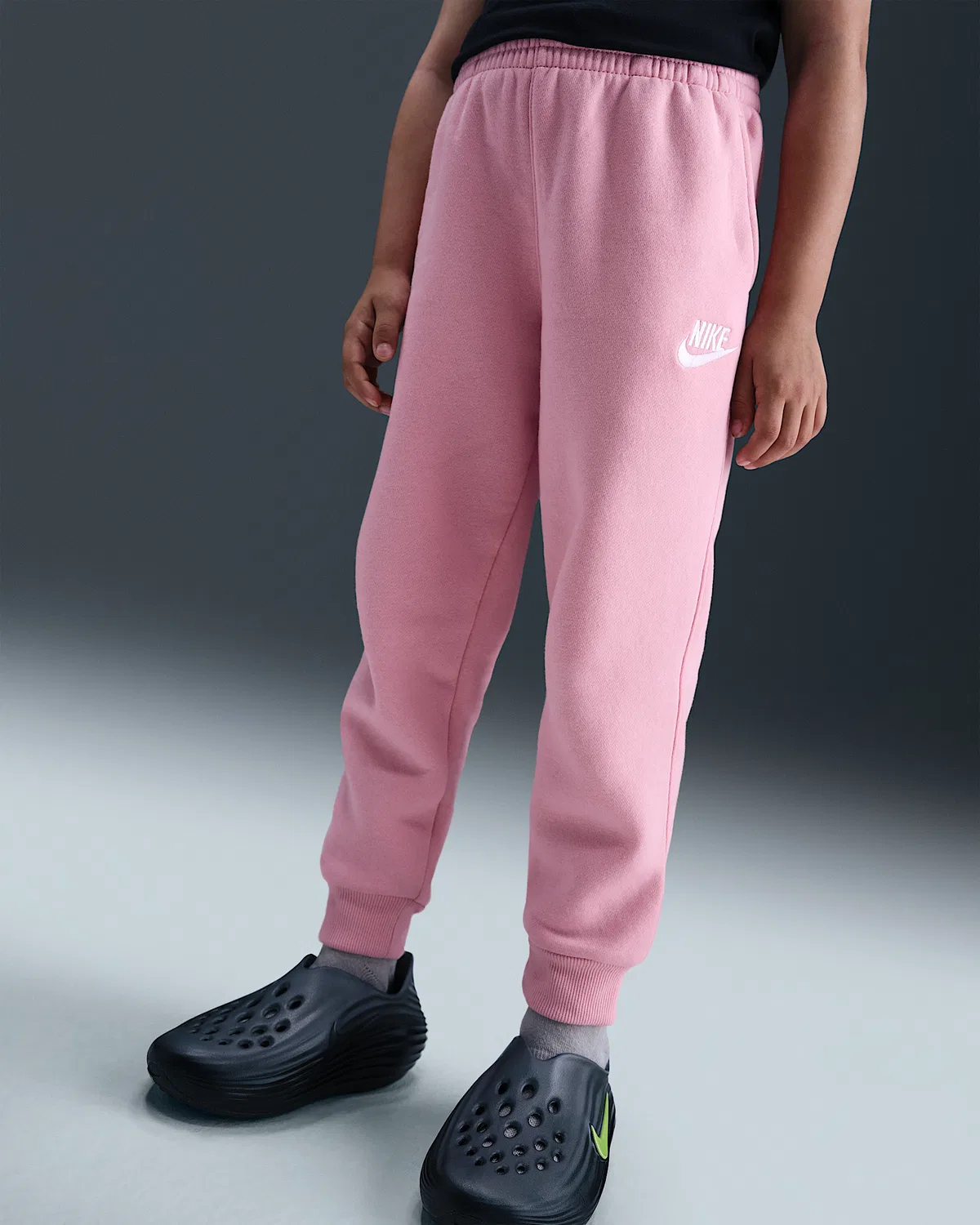 Детские флисовые джоггеры Nike Sportswear Club, Medium Soft Pink — фото 2
