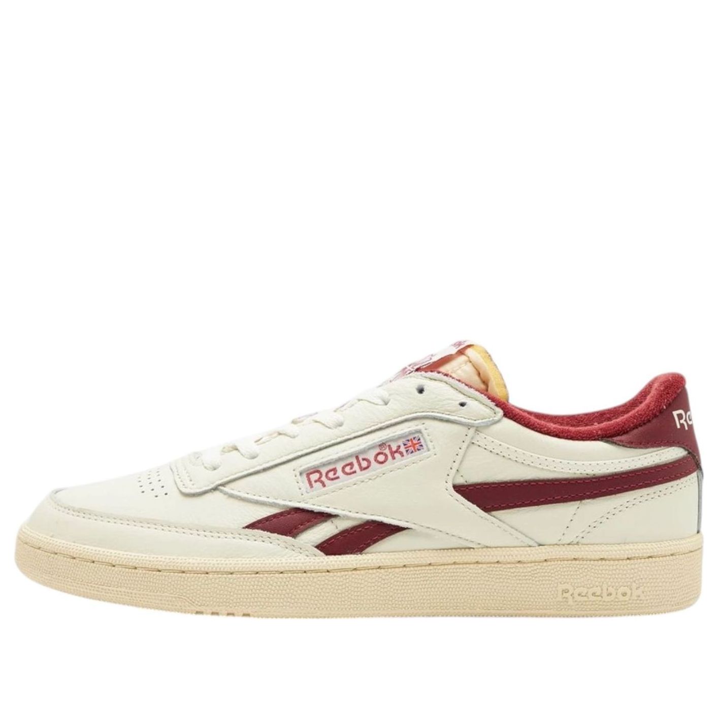 

Кроссовки Reebok Club C Revenge Vintage 'Paper White Classic Burgundy'