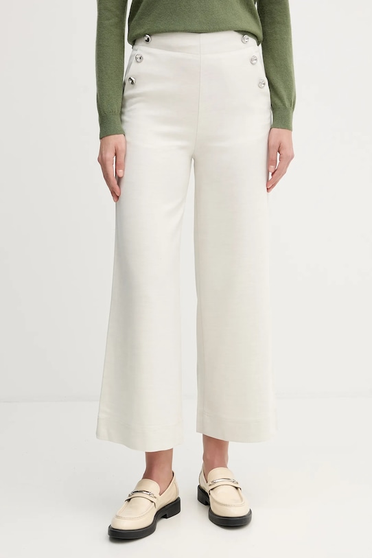 

Брюки из шерстяной смеси United Colors of Benetton, бежевый